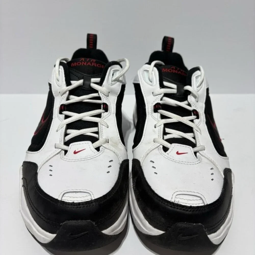 Nike Men’s Air Monarch IV Training Shoes White/Black, Size 11 EEEE